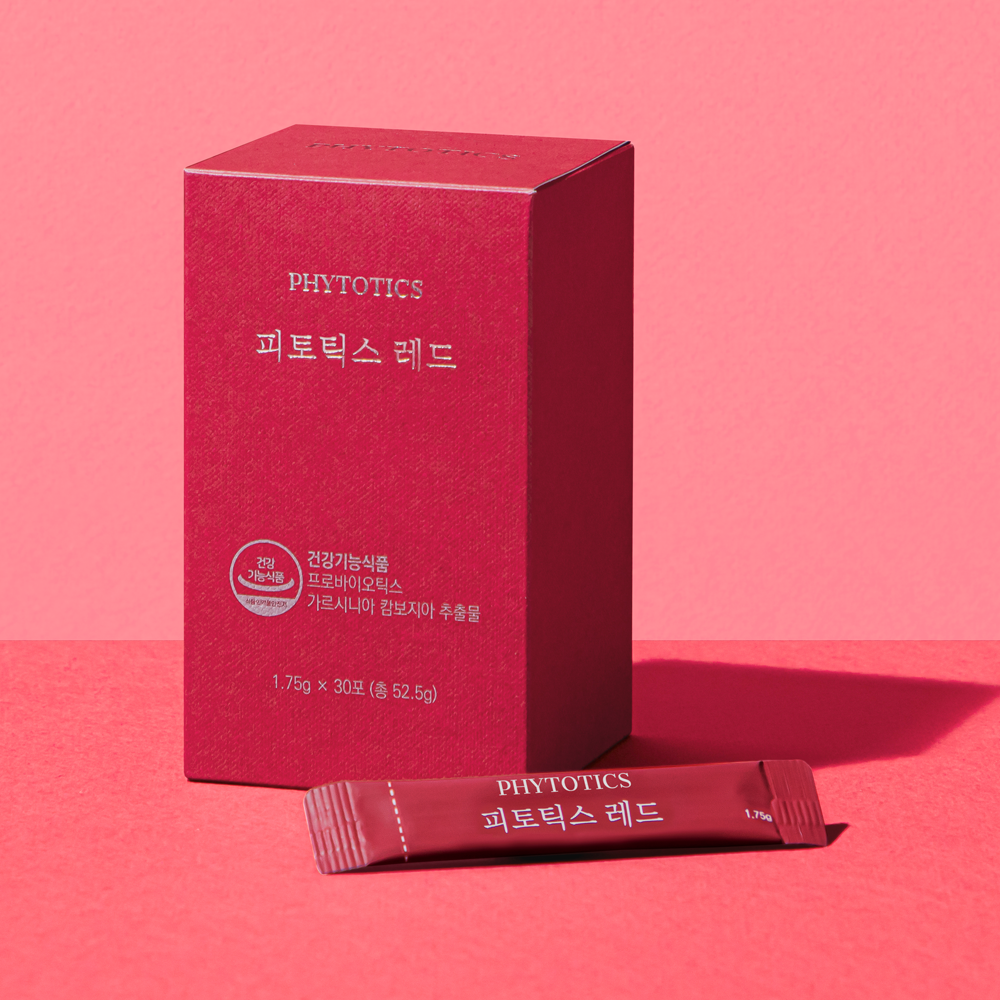 [PHYTOTICS Red] Probiotics for Fat Burning Diet, 30 Packets