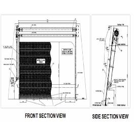 Helicopter Hangar Door